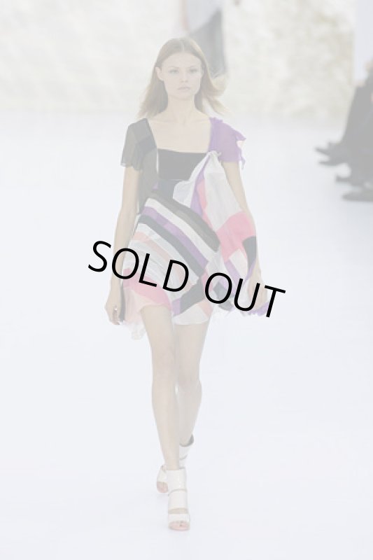 画像1: 【小泉今日子さん着用】クロエ　パッチワークミニドレス (1)