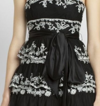 画像2: セール！BCBG MAXAZRIA　　TIERED EMBROIDERED DRESS