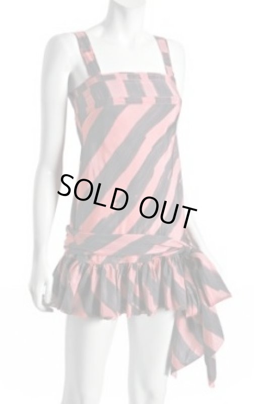 画像1: Twenty8Twelve ピンクストライプ'Marcia' ミニドレス (1)