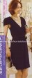 画像2: 【美人百花掲載】Milly     Emilie Wrap Dress　MIDNIGHT (2)