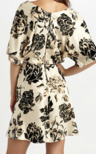 画像2: Alice + Olivia　　　　Autumn Velvet Print Dress