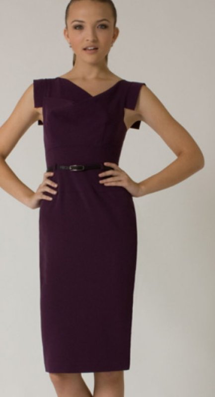 画像1: Black Halo Jackie O Dress   BING (1)