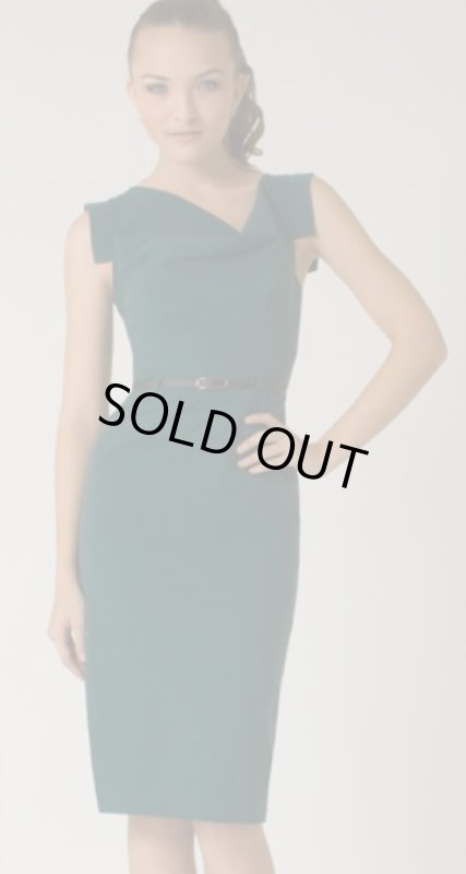 画像1: Black Halo Jackie O Dress   FOREST (1)