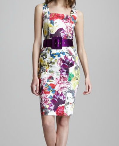 画像1: 【Krysten Ritter愛用】Alice + Olivia 　　　Natalee Printed Dress