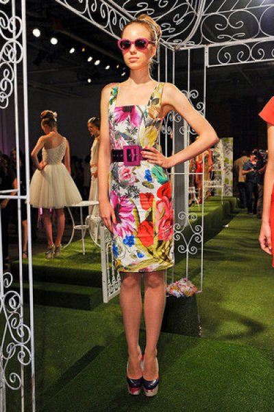 画像3: 【Krysten Ritter愛用】Alice + Olivia 　　　Natalee Printed Dress