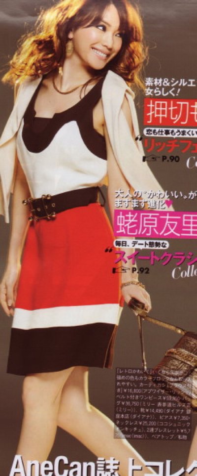 画像3: 【AneCan掲載】Milly 　ベルト付きImara Colorblock Dress