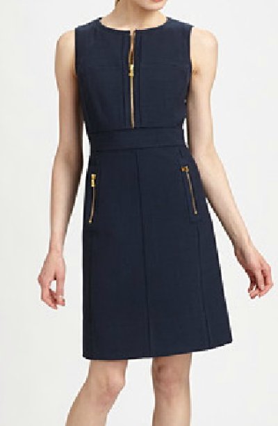 画像1: Tory Burch   Mariel Dress    NORMANDY BLUE