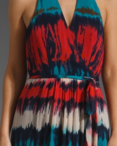 画像2: 【ジゼル掲載】Milly    Gustavia Halter Dress  Dip Dyed Multi