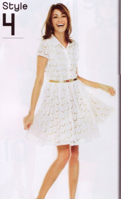 画像3: 【CLASSY掲載、Jaime King着用】BCBG MAXAZRIA      KIRAN LACE SHIRTDRESS