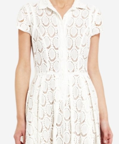 画像2: 【CLASSY掲載、Jaime King着用】BCBG MAXAZRIA      KIRAN LACE SHIRTDRESS