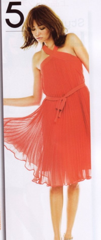 画像2: 【CLASSY掲載】BCBG MAXAZRIA　　　　ELOISE PLEATED COCKTAIL DRESS