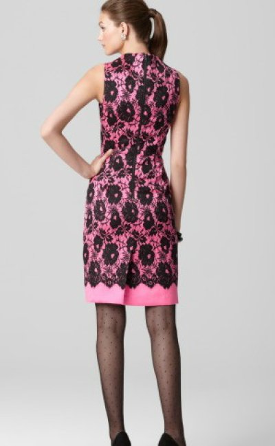 画像2: 【ヴァンサンカン掲載】Milly   Gianna Lace Dress ピンク