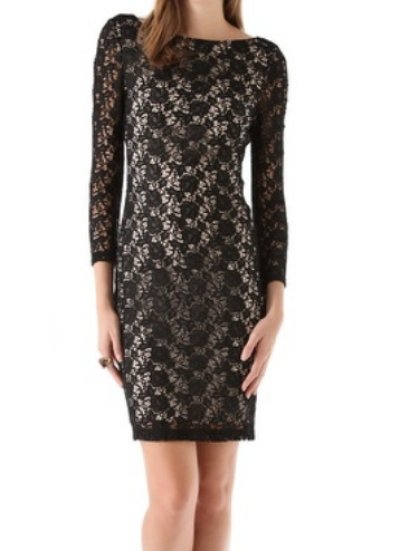 画像1: Alice + Olivia      Dandi Keyhole Dress