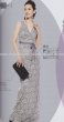 画像2: 【ヴァンサンカンウエディング掲載】BCBG MAXAZRIA    METALLIC LACE EVENING GOWN (2)