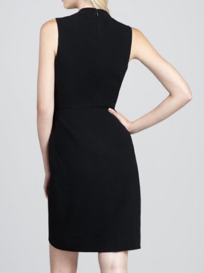 画像1: 【ドラマ使用】Rachel Zoe      Annabel Faux-Wrap Dress 　ブラック