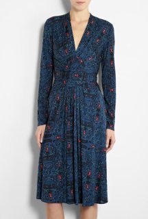 Issa London イッサロンドン シルクジャージーラップドレス