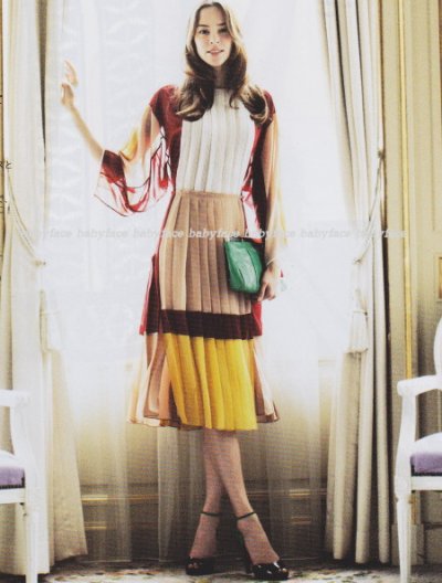 画像3: 【ヴァンサンカンウエディング掲載】BCBG MAXAZRIA    Gwenna Colorblock Dress 