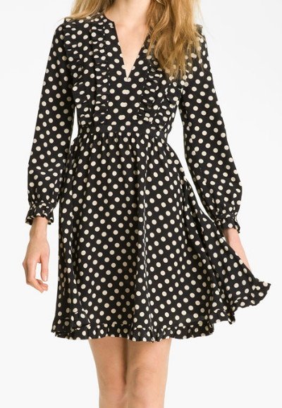 画像1: 【ELLE掲載、ケリーワシントン愛用】Kate Spade New York　　 Dotted Adelle Dress