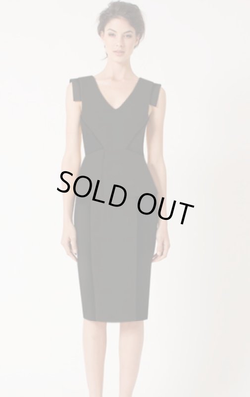 画像1: Black Halo     Keyton  Dress  Black (1)