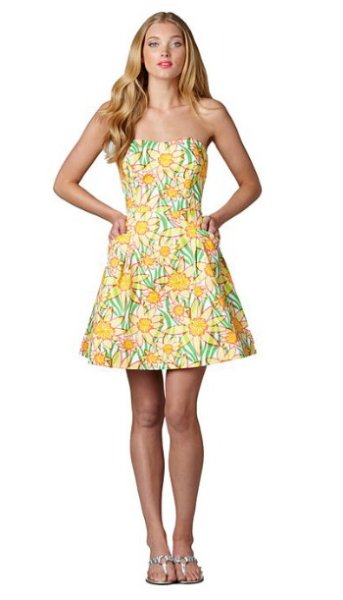 画像1: Lilly Pulitzer    blossom dress (1)