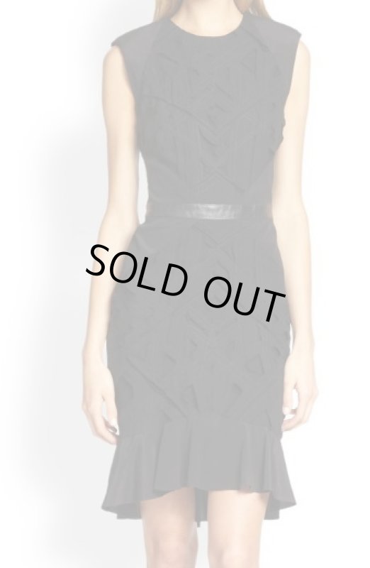 画像1: Nicole Miller    Trompe L'Oeil Chiffon Dress (1)