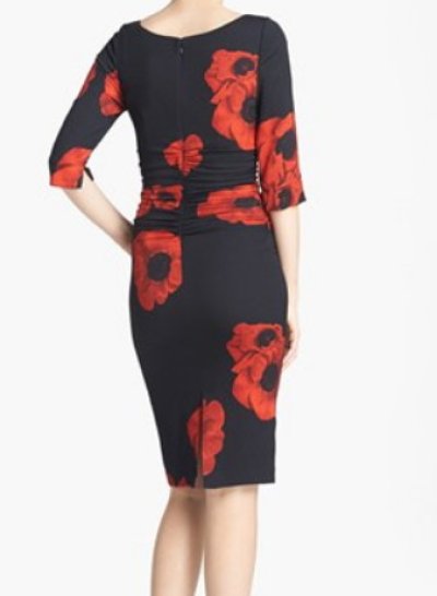 画像1: Tracy Reese      Floral Print Silk Dress