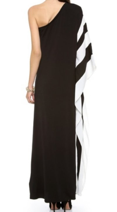 画像2: 【レイチェル・ゾー愛用】Rachel Zoe　　　Azur One Shoulder Maxi Dress 