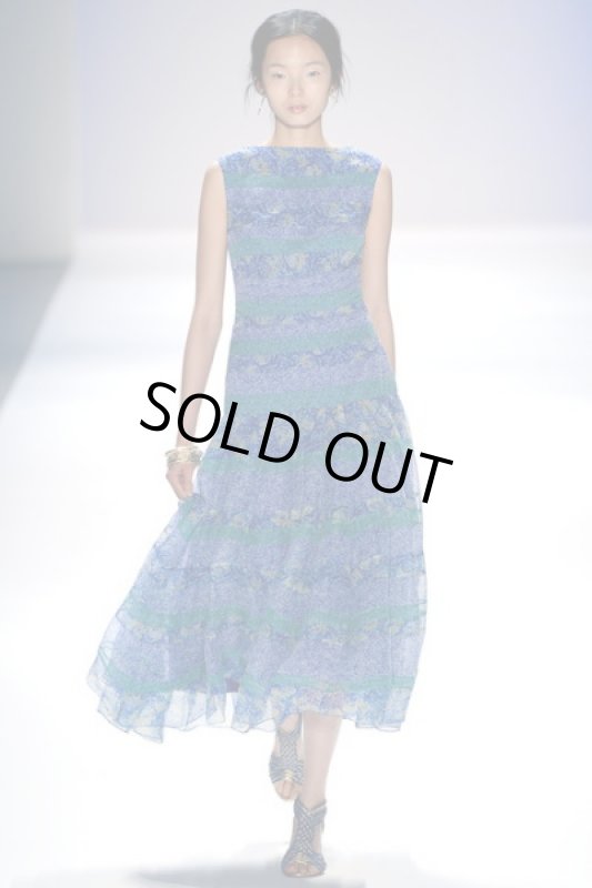 画像1: 【杉本彩さんご着用】Tadashi Shoji　ミックスプリントシフォンドレス (1)