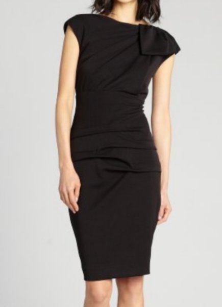 画像1: Nicole Miller   Grenada stretch knit dress  (1)