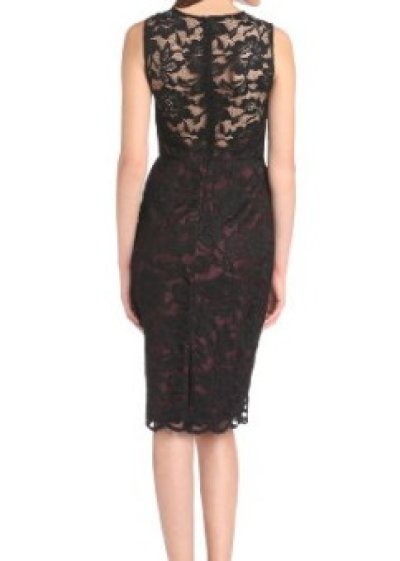 画像1: Jill Jill Stuart     Illusion Lace Shift Dress 