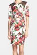 画像2: 【Bethenny Frankel愛用】Milly     Print Stretch Sheath Dress (2)