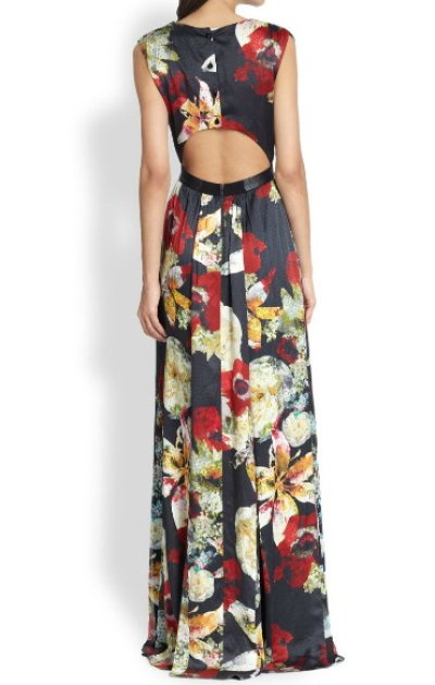 画像3: 再販売！【リベンジ使用、エミリー着用】Alice+Olivia    Triss Floral Maxi Dress