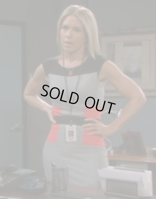 画像1: ドラマ多数使用！French Connection 　　colorblock body con dress  (1)