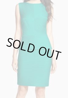 TADASHI SHOJI ミントグリーン パーティードレス　美品 TADASHISHOJI タダシショウジ ミントフラワースパンコールドレス