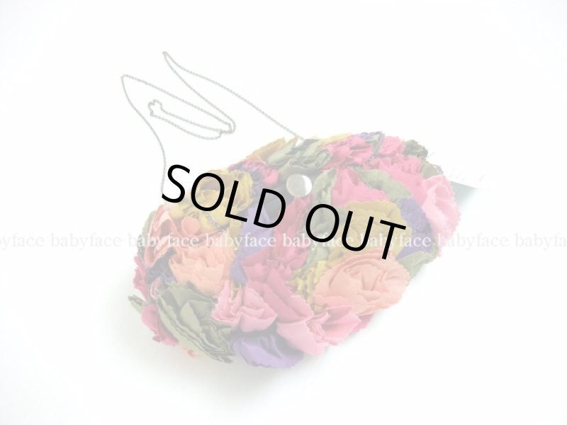 画像1: Santi   フラワークラッチバッグ (1)