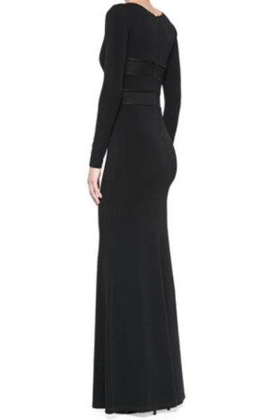 画像1: Alice + Olivia 　　　Long-Sleeve Maxi Dress