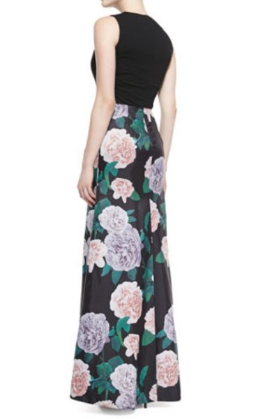 画像1: ERIN erin fetherston    Constance Rose Garden Evening Gown