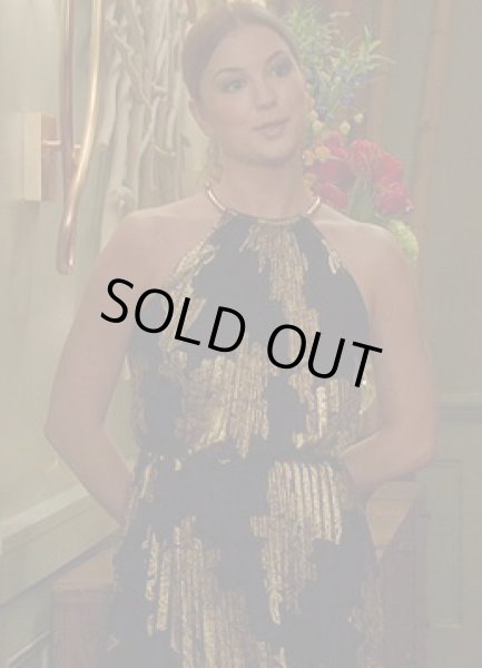 画像3: ドラマ【リベンジ使用】Xscape　　　Foiled Blouson Gown (3)