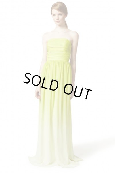 画像1: ワケあり特価品！ERIN by Erin Fetherston     Isabelle Gown   chartreuse   (1)