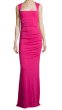 画像2: Nicole Miller   Open-Back Tucked Jersey Gown　 (2)