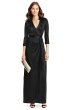 画像1: Diane Von Furstenberg 　ABIGAIL Wrap Maxi Dress　ブラック (1)