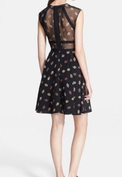 画像2: 【エミー・ロッサム愛用】Elizabeth and James 　　Tilly floral-print silk dress