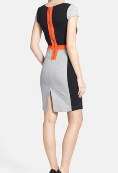 画像1: ドラマ【アロー】使用！French Connection 　　Manhattan Colorblock Sheath Dress