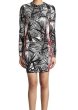 画像1: 【ドラマ使用】Elizabeth and James  　Mailyn Bicolor Palm-Print Dress (1)