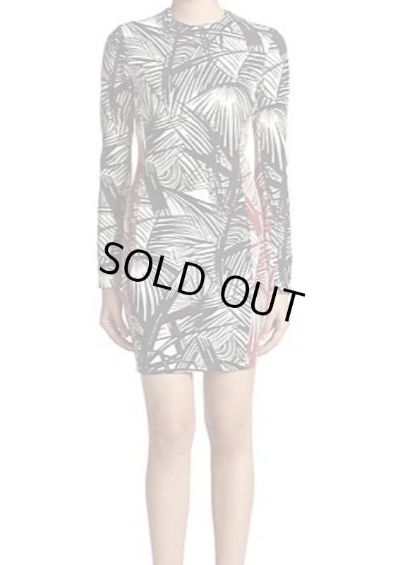 画像1: 【ドラマ使用】Elizabeth and James  　Mailyn Bicolor Palm-Print Dress (1)