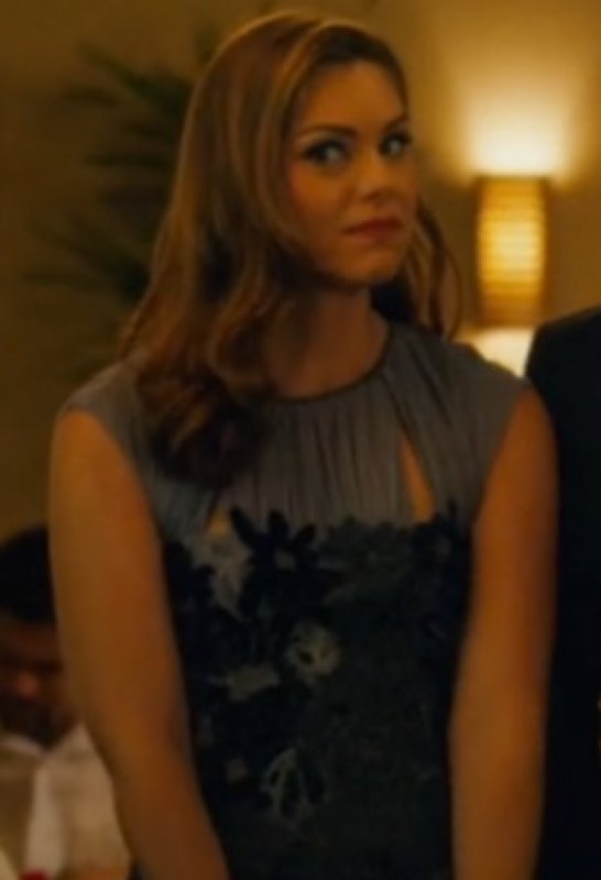 画像2: 【ドラマ使用】Tory Burch トリーバーチ　　FAITH DRESS　グレー  12135 (2)