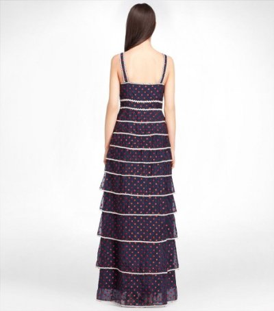 画像3: Tory Burch 　　Normandy Blue Ernestina Maxi Dress