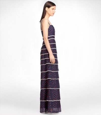 画像2: Tory Burch 　　Normandy Blue Ernestina Maxi Dress