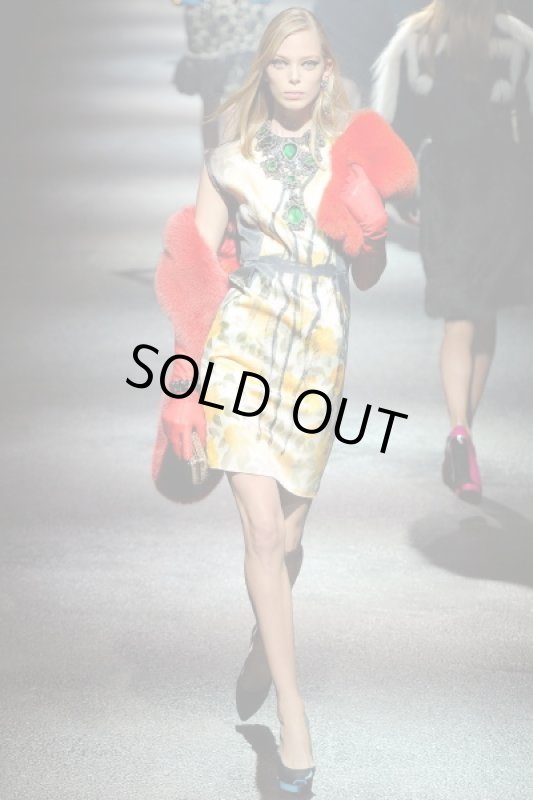 画像1: 【エマ・ストーン愛用】Lanvin 　　painted floral print dress (1)