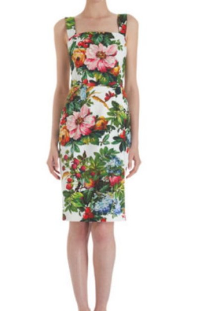 画像1: 【Crystal Reed愛用】Dolce & Gabbana    Floral Day Dress